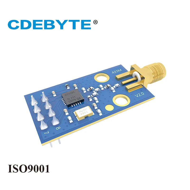 E07 M1101D SMA CC1101 433 МГц 100 мВт антенна uhf беспроводной трансивер Dip передатчик и