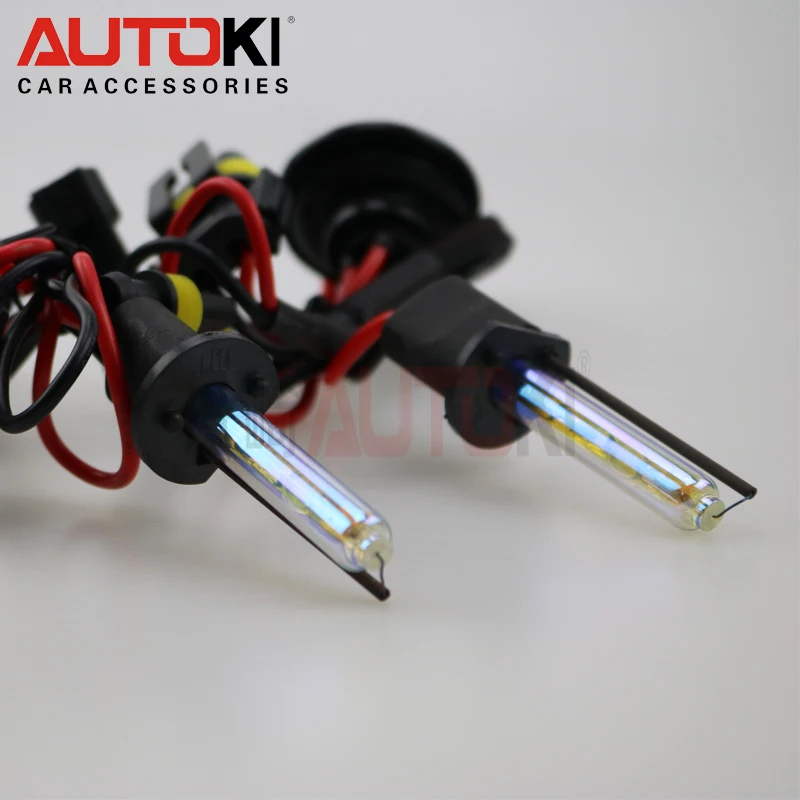 Autoki 35 Вт 12 В HID ксеноновая лампа H1 для биксеноновых линз проектора 3000K 4300K 6000K 8000K