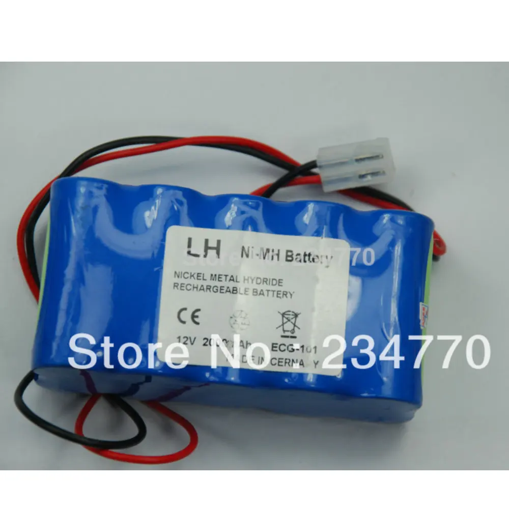 Замена медицинской батареи для Biocare ECG-101 ECG-101G ECG-100 цифровая 1-канальная
