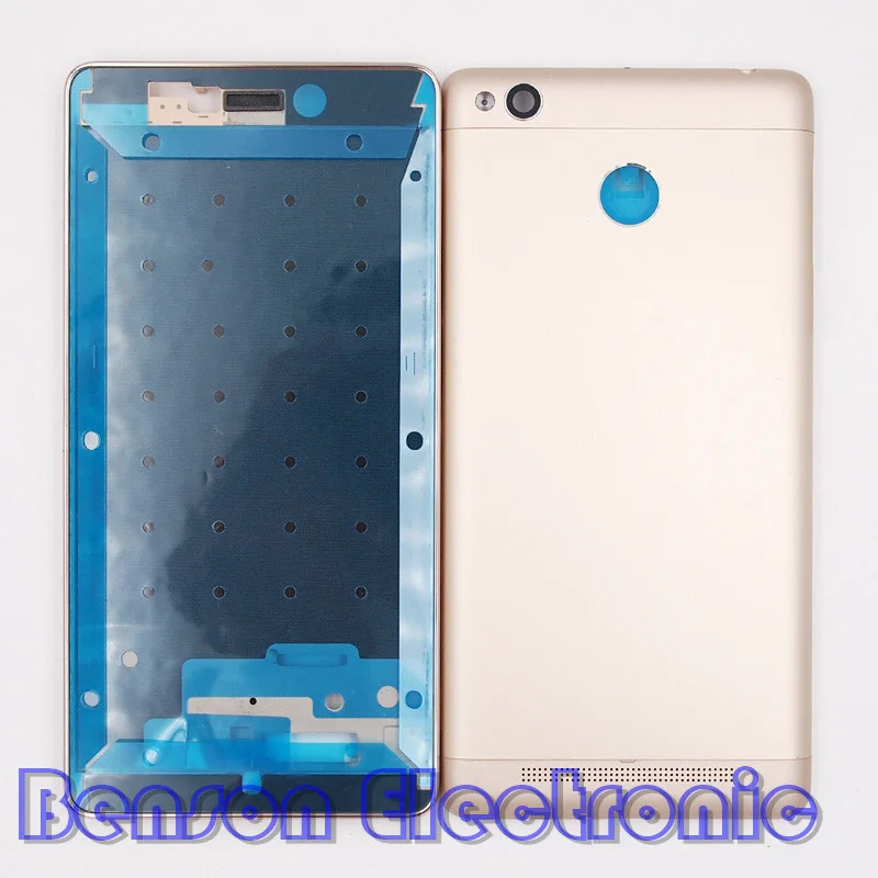 BaanSam Новый ЖК держатель передняя рамка батарея задняя крышка для Xiaomi Redmi 3s 3 Pro