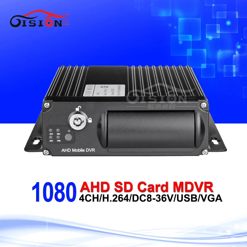 Супер предложение! Sd карта Мобильный Dvr 4CH H.264 сжатие Автомобильный цифровой