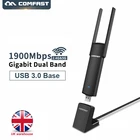 Comfast CF-939AC 1900 Мбитс USB Wifi адаптер Dual band 2,4 г и 5G усилитель wifi USB3.0 Wi-Fi модем игровая сетевая карта этернета
