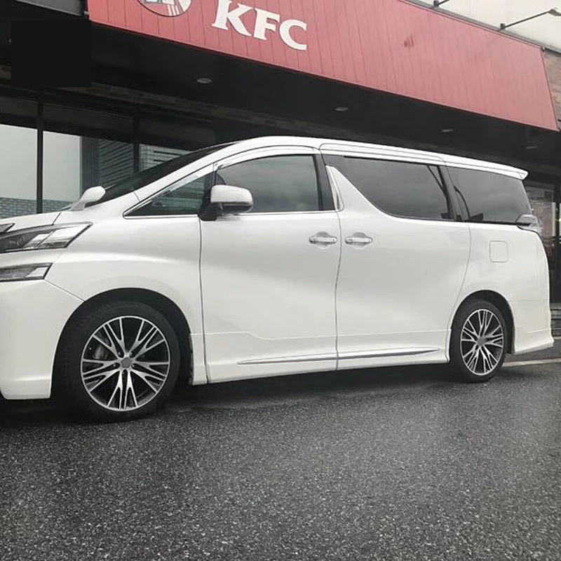 Для Toyota Alphard 2015-2018 хромированное автомобильное Окно Солнцезащитный козырек