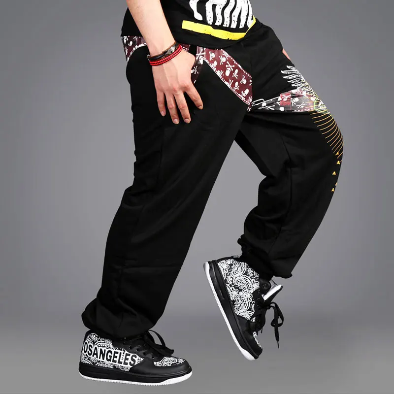 Популярные мужские брюки в стиле хип хоп 2016 молодежные с удобрениями бесплатная
