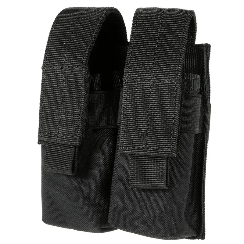 CQC Molle система тактический пистолет двойной подсумок Molle зажим военный страйкбол маг держатель сумка принадлежности для охоты