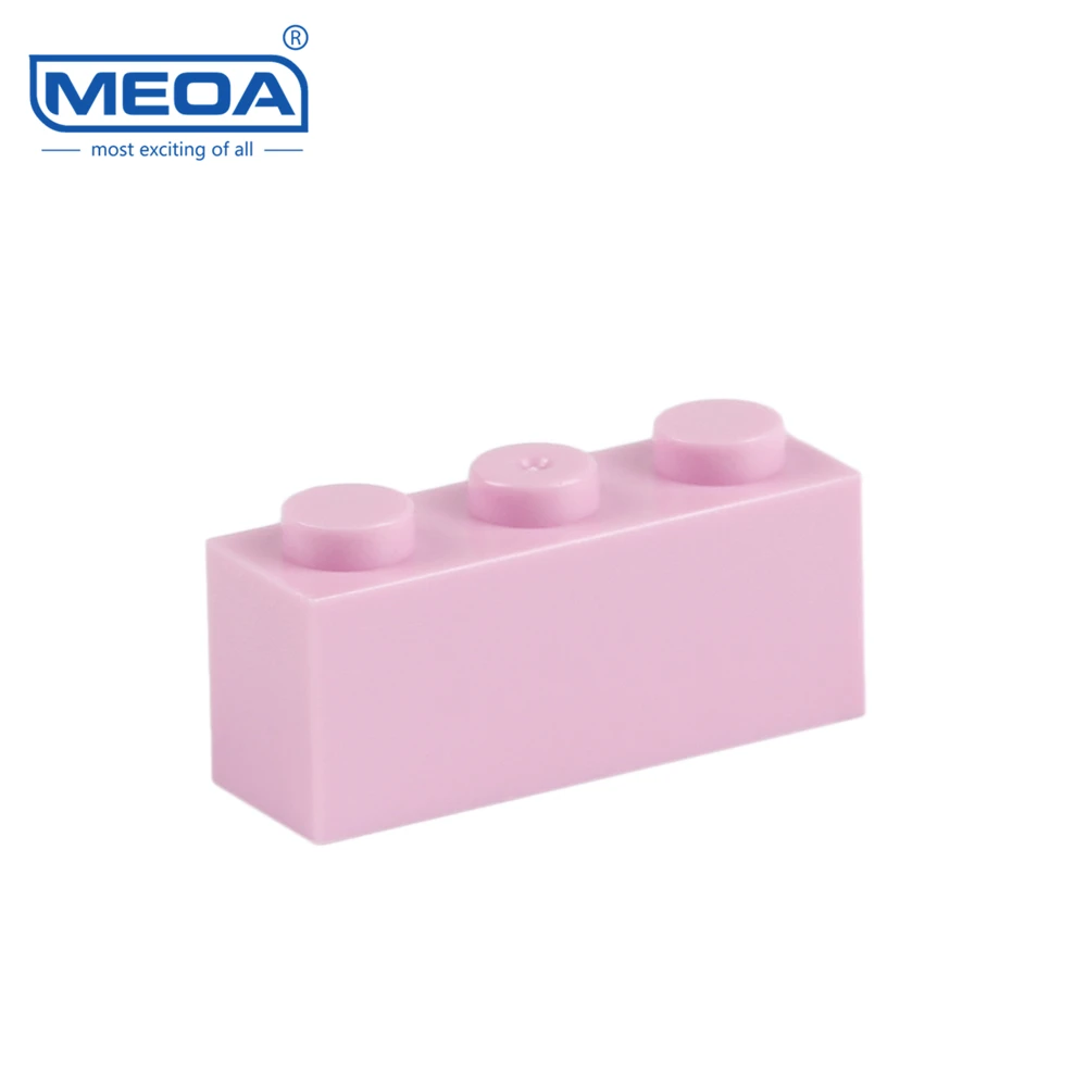 MEOA строительные блоки 100g = 85 шт. конструктор блок 1*3 выше 3 точки обучающая игрушка
