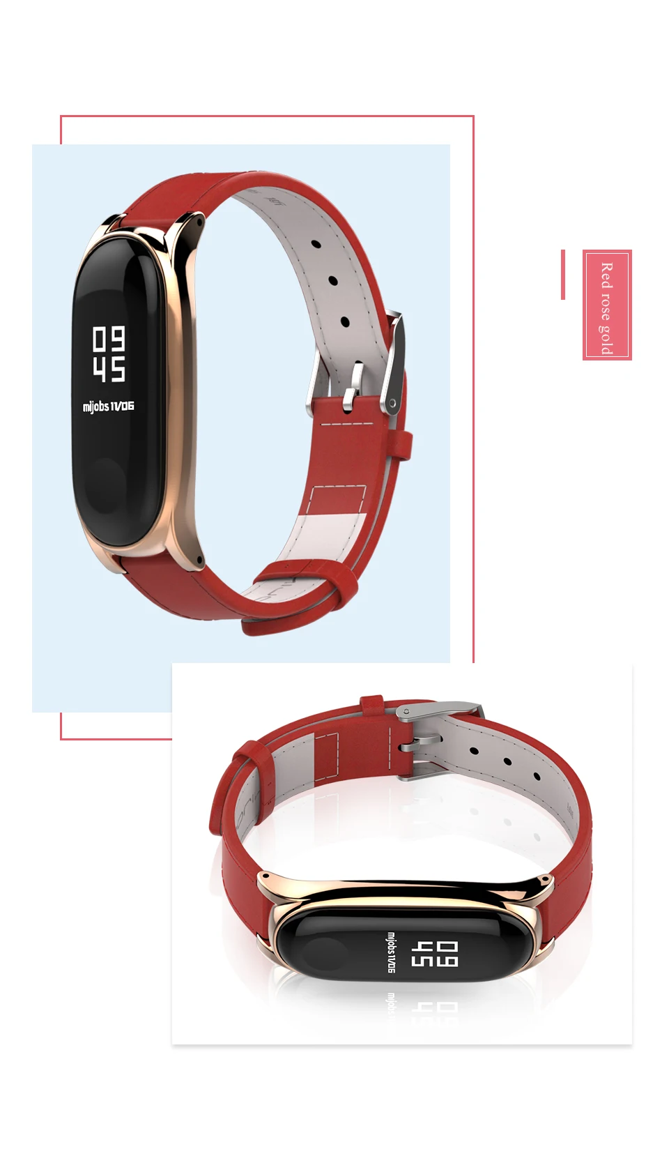 Ремешок для Xiaomi mi Band 3 из натуральной кожи, ремешок на запястье, Безвинтовой браслет, умный ремешок, Сменные аксессуары для mi Band 3
