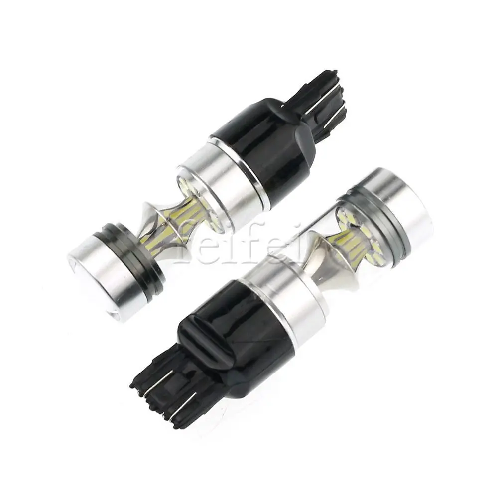 2X Автомобильная противотуманная фара H1 H3 H7 H8 H11 9006 1156 1157 7440 HB4 100 Вт LED12V для DRL