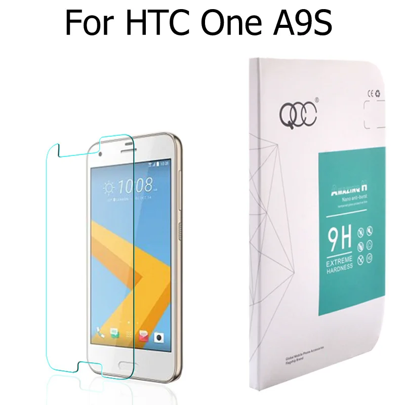 100% новейшая Противоударная Защитная пленка для экрана HTC One A9S / Desire 650 стеклянная 10