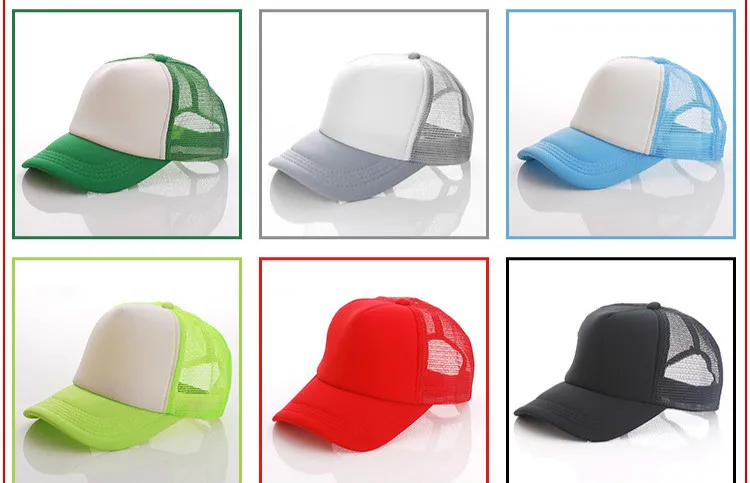 Пустая сетчатая Кепка s, мужская летняя дышащая бейсболка Snapback, женская модная черная кепка в стиле хип-хоп