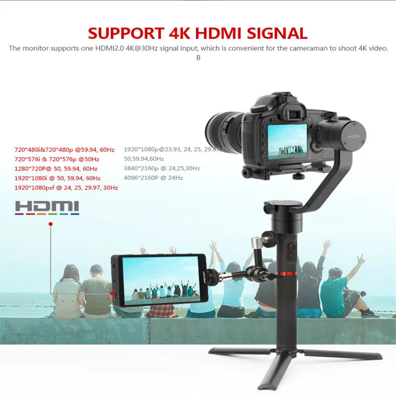 Монитор Bestview S5 5 дюйма 4K HDMI 1080P Full HD|Аксессуары для фотостудии| |