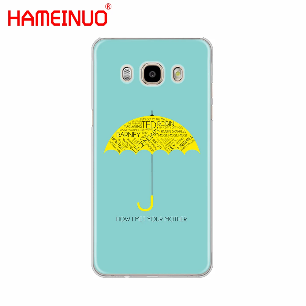 HAMEINUO Как я встретил вашу маму himym цитаты чехол для телефона Samsung Galaxy J1 J2 J3 J5 J7 MINI ACE