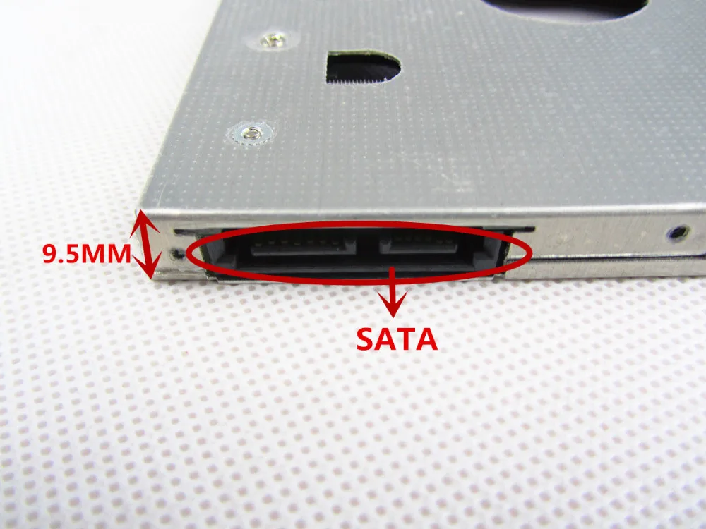 2ND HDD SSD жесткий диск Caddy адаптер для Dell Inspiron 15 3521 Замена DU-8A5HH DVD