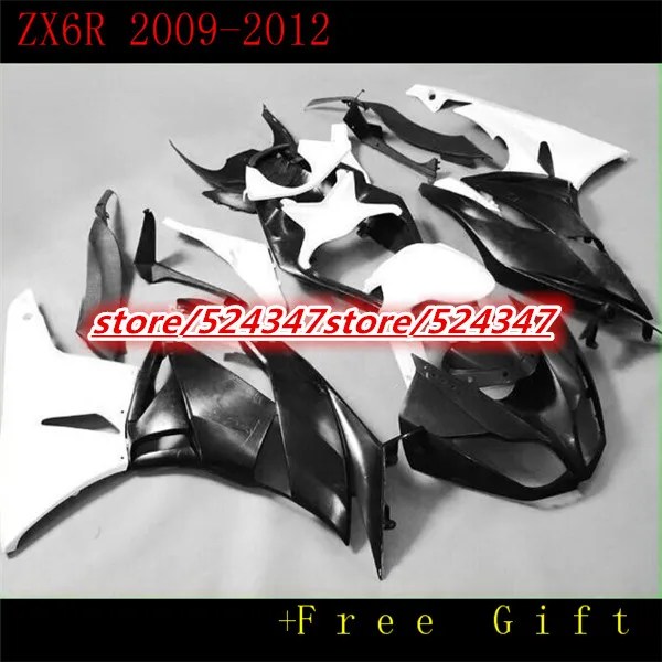 Новый мотоцикл ABS Обтекатели комплект подходит для kawasaki Ninja ZX6R 636 2009 2010 2011 2012 6R 09 12 ZX