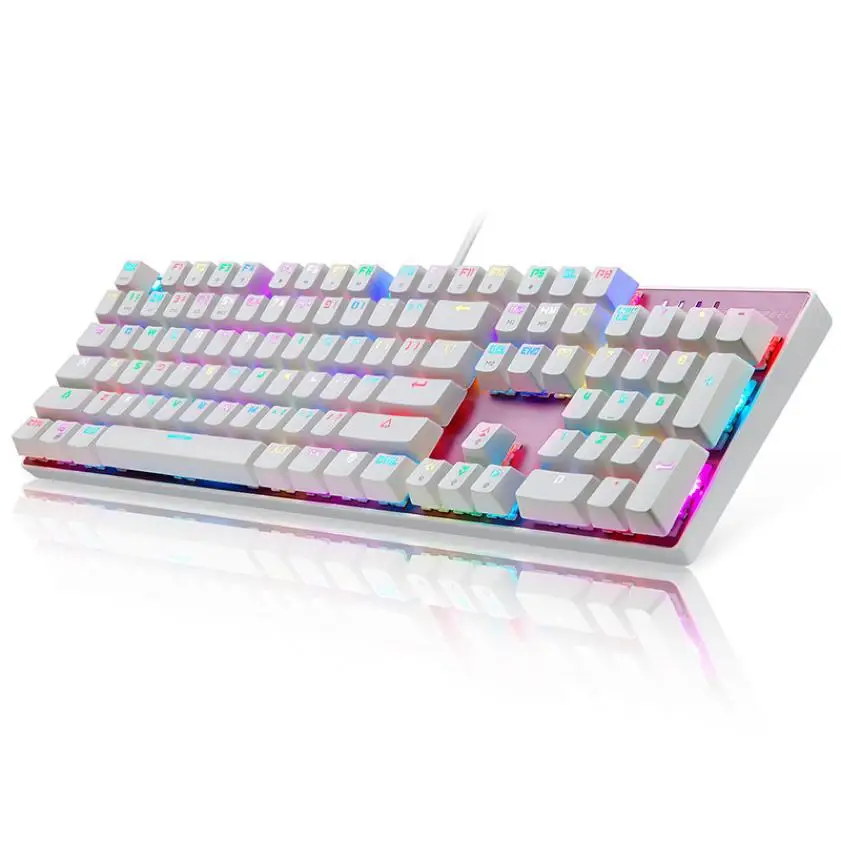Механическая игровая клавиатура GS Original Motospeed Inflictor CK104 проводная с подсветкой Jun