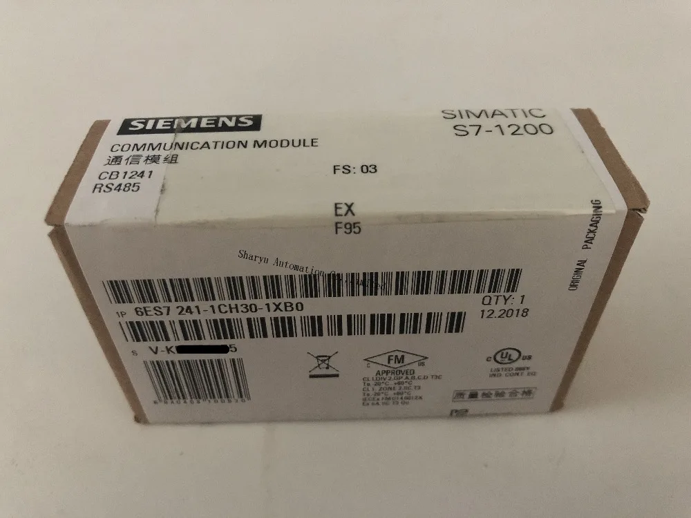 Оригинальный SIMATIC S7 1200 CB 1241 6ES7241 1CH30 1XB0 Siem 6es7241 1ch30 1xb0 гарантия 1 год|Контроллер