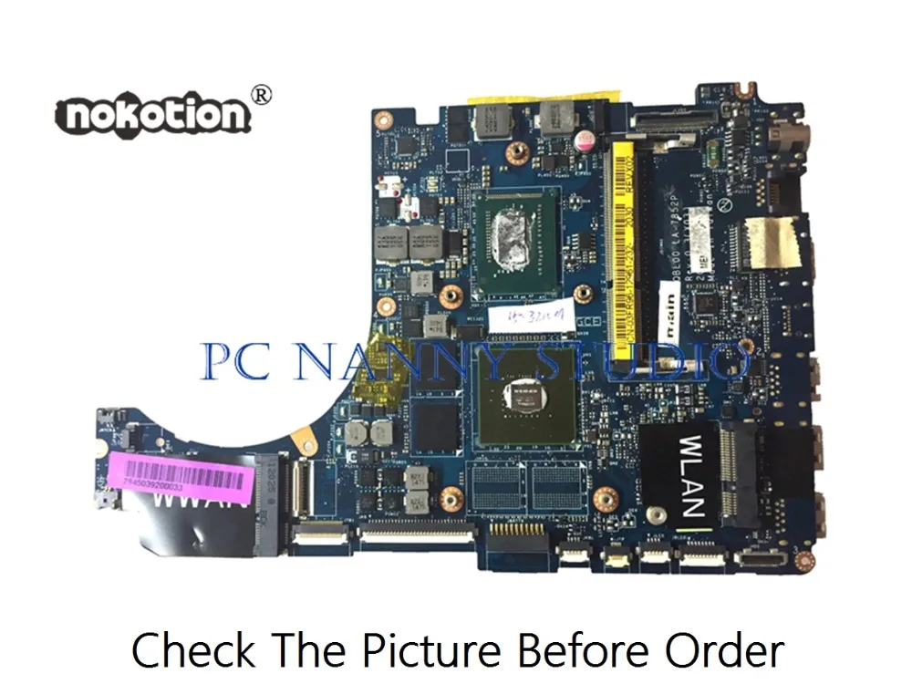 PCNANNY 03FR96 3FR96 LA-7851P для DELL XPS15 L521X Материнская плата ноутбука i5-3210M HM76 DDR3, протестирована