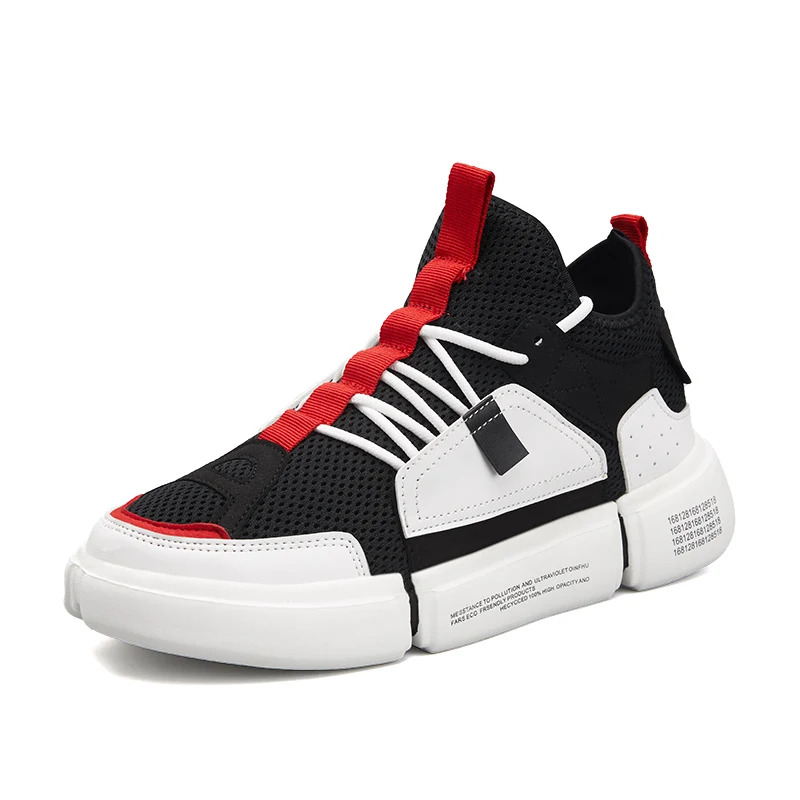 

Man Sneakers for Men Rubber Black Breathable Mesh Running Shoes for Men Sport Shoes Male Men&#39s Sneakers