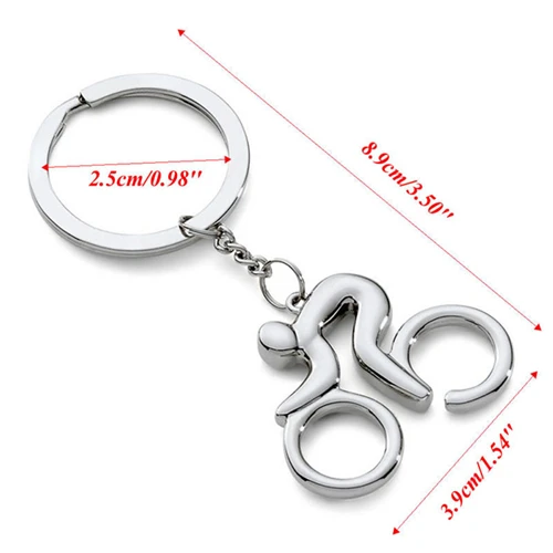 Metal Key Chain 1Pcs Bicycle Bike Shaped Keychain For men Ring Gifts Wholesale | Украшения и аксессуары