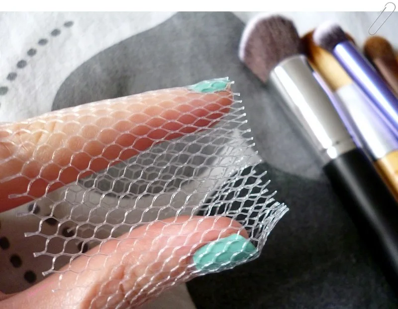 100 см креативная тонкая Сетчатая Сумка сделай сам для косметических кистей