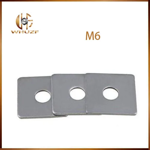 304 квадратная прокладка из нержавеющей стали Квадратная Шайба фотостена M14 M16 с