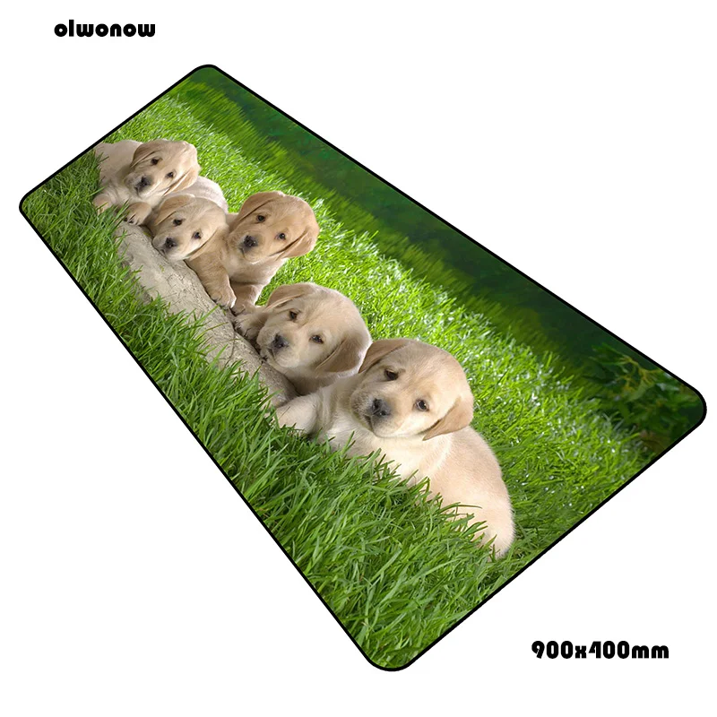 size900x400x2mm Милый коврик для мыши для собаки, геймер, HD принт, 90x40 см, коврик для мыши, игровой коврик для мыши, высокое качество, коврик для мыши, ПК, Настольный коврик для мыши - Цвет: size900x400x2mm