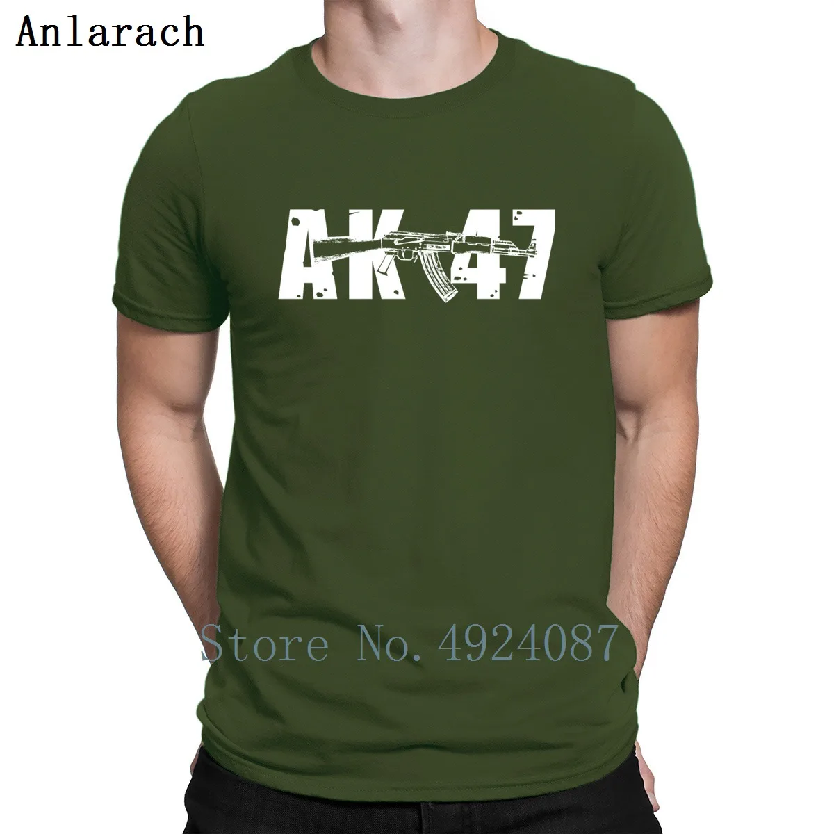 Ak47 Kalashnikov Rifle Gun Rights T Shirt Famous Unique Summer Style Newest Black O Neck Create Great Top Tee | Мужская одежда
