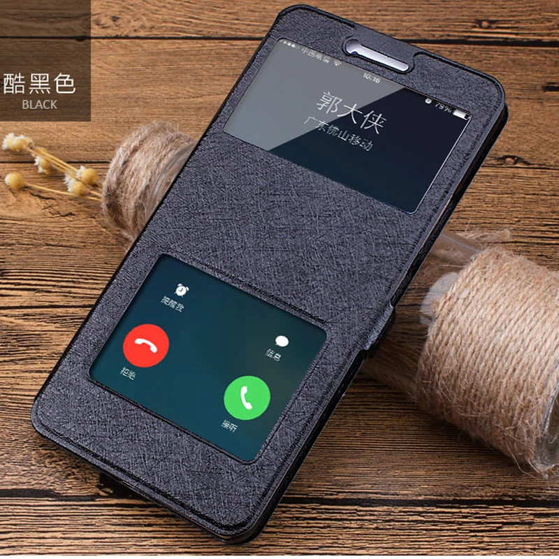 Чехол для Xiaomi mi max 6 44 откидной с открытым окошком чехол из искусственной кожи mimax