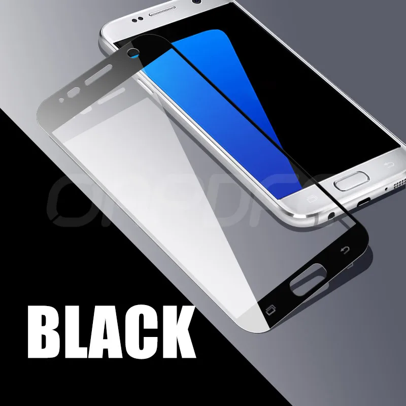 OAPDFE 3D полное покрытие из закаленного стекла для Samsung Galaxy S7 A7 A5 A3 J3 J5 J7 Защитная пленка для экрана