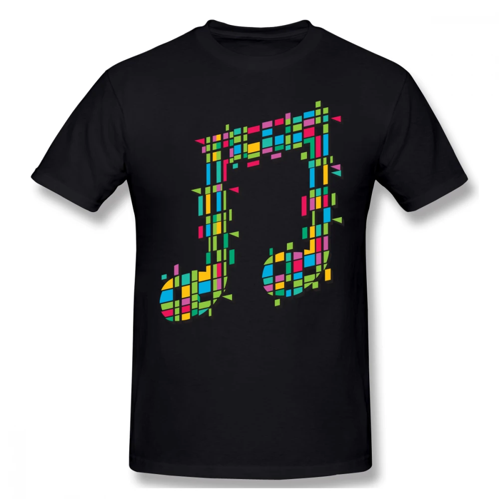Яркая Мужская футболка с музыкальным принтом большие размеры 4XL 6XL Camiseta|Мужские