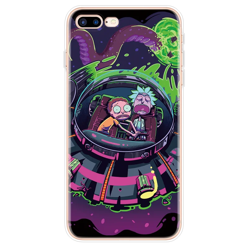 0rkaiche Чехол Rick And marty для iphone 7Plus для iphone X XS Max чехол для iphone 6S 6 7 8 Plus Мягкий чехол из ТПУ для iphone XR 11 Pro Max - Цвет: 0rkaiche