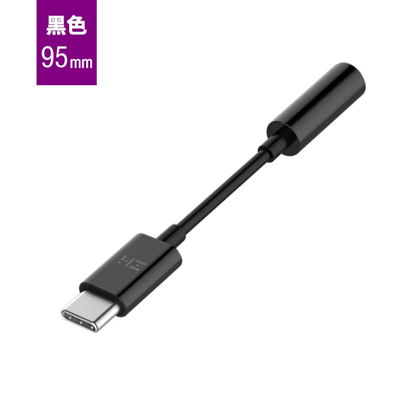 Черный Xiao mi Z mi usb type c to 3,5 мм аудио адаптер для mi 9 8 mi x 3 huawei mate 20 pro usb c to aux кабель-конвертер для наушников - Цвет: Черный