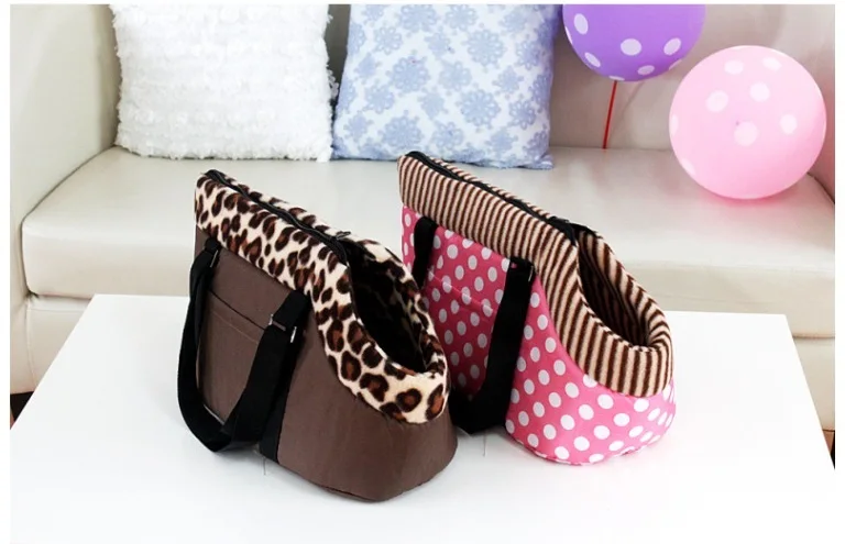 Сумка переноска для домашних животных с леопардовым принтом 2017|small dog bag|pet carrierdog