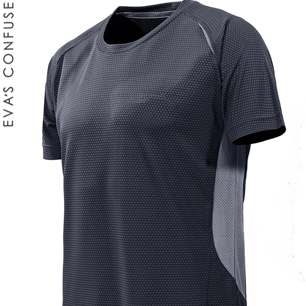 Новое Прибытие 2017 Мужчины Дизайнерские Футболки Повседневная Quick Dry Slim Fit Рубашки