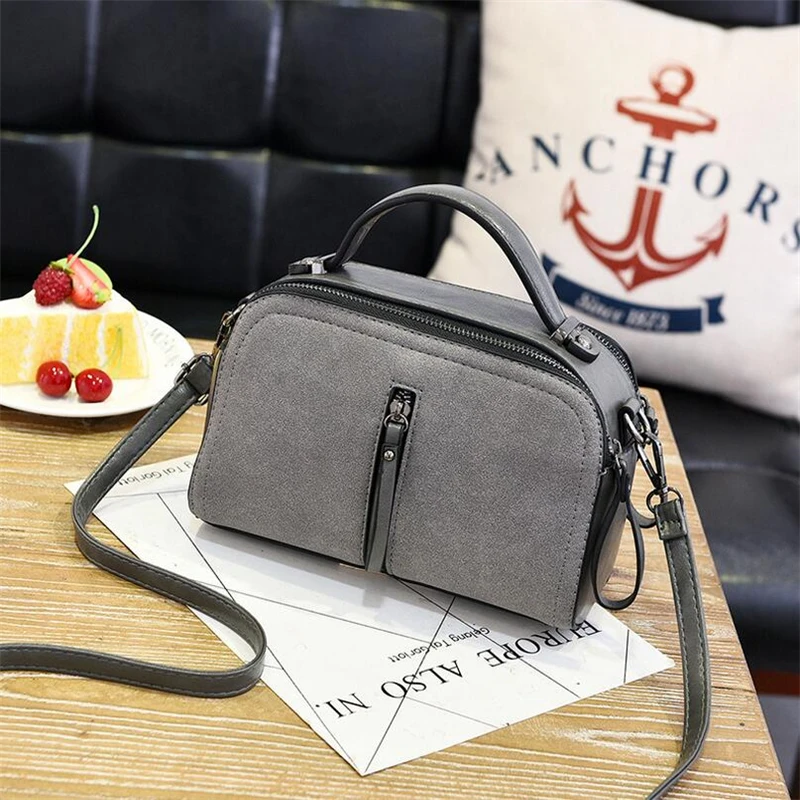 Новые женские сумки мессенджеры из искусственной замши Высококачественная