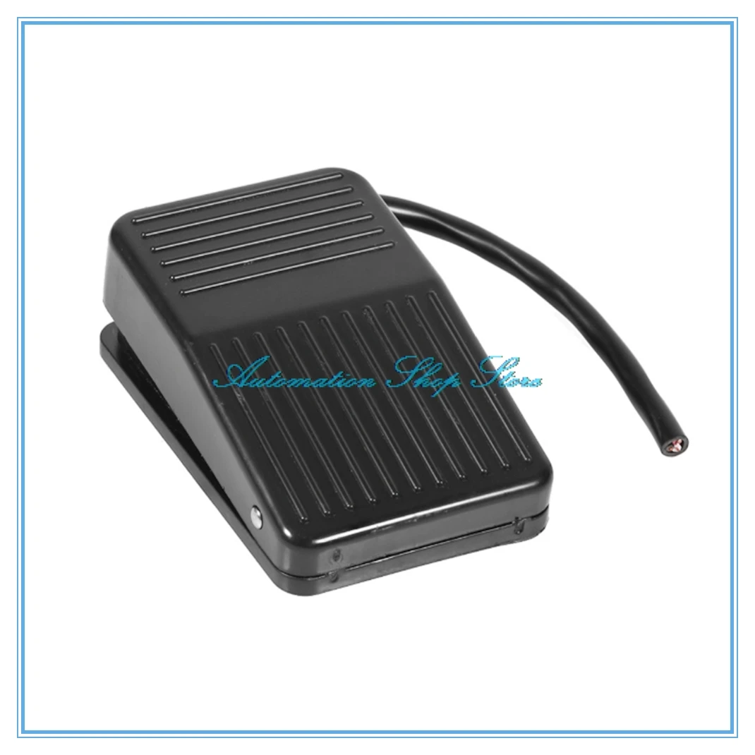 

SPDT Nonslip Metal Momentary Electric Power Foot Pedal Push Button Switch FS-1