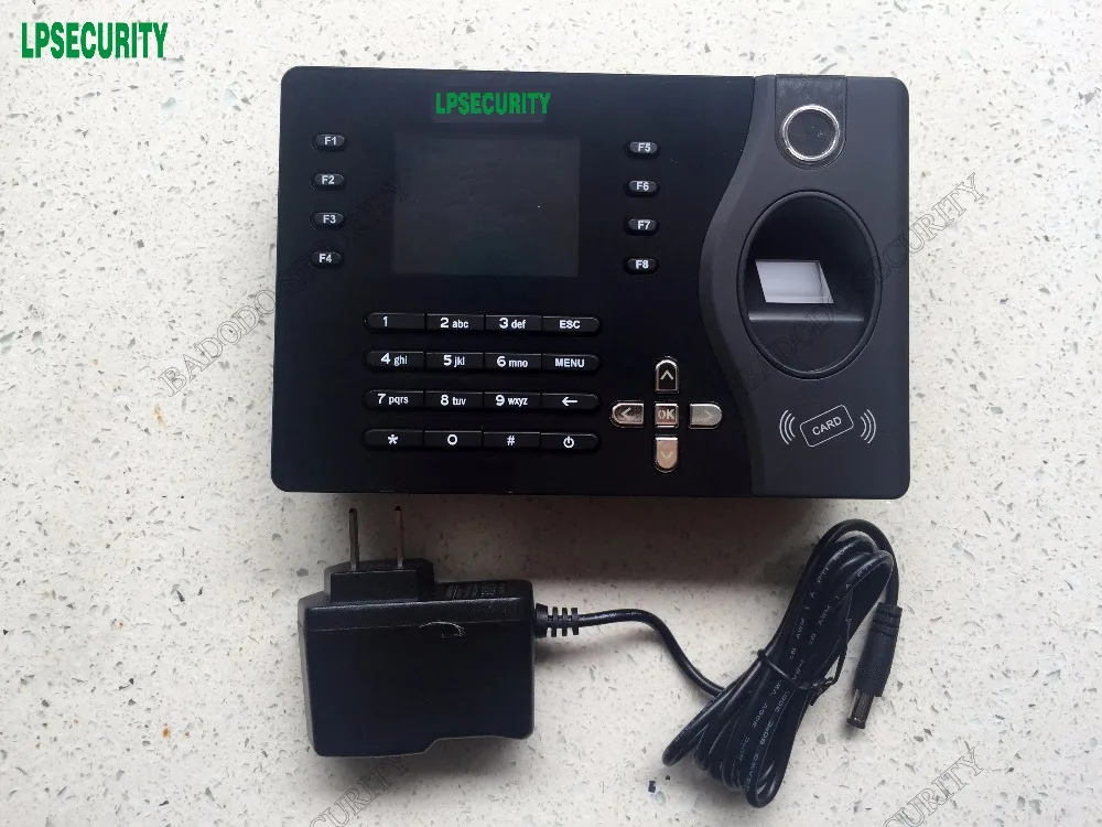 TCP/IP 2.4" Color TFT Fingerprint Attendance Biometric Time Recording Machine A-C081 | Безопасность и защита
