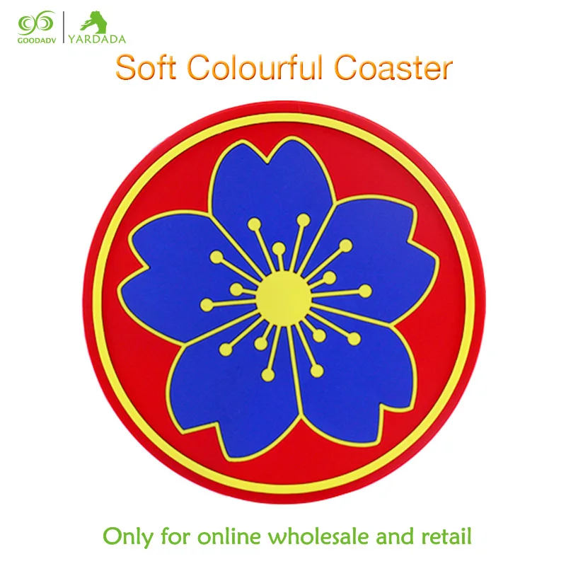 1pc Silicone mat Japanese Accessories Sakura Bowl Drink Pads Heat Resistant Tableware Mug Coasters | Дом и сад