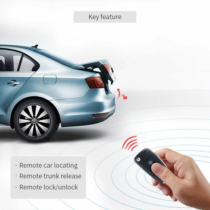 EASYGUARD компания Универсальный Автозапуск система с индивидуальным флип ключ