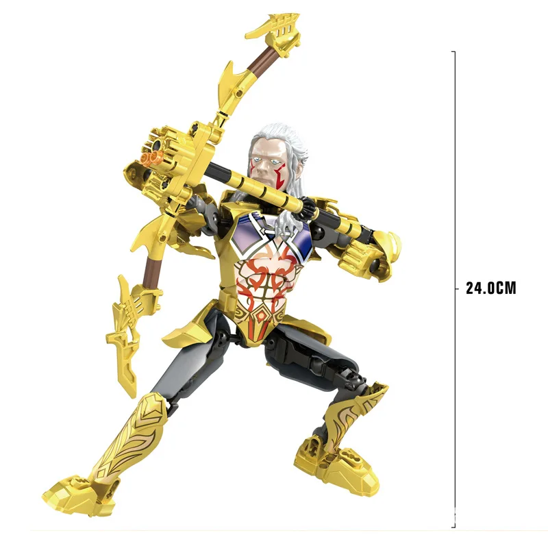 2017 Bionicle Биохимический воин Ekimu изготовитель Msdk строительные блоки игрушки|block