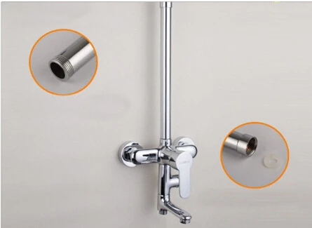 Бесплатная доставка оптовая и розничная продажа круглый смеситель для душа 12