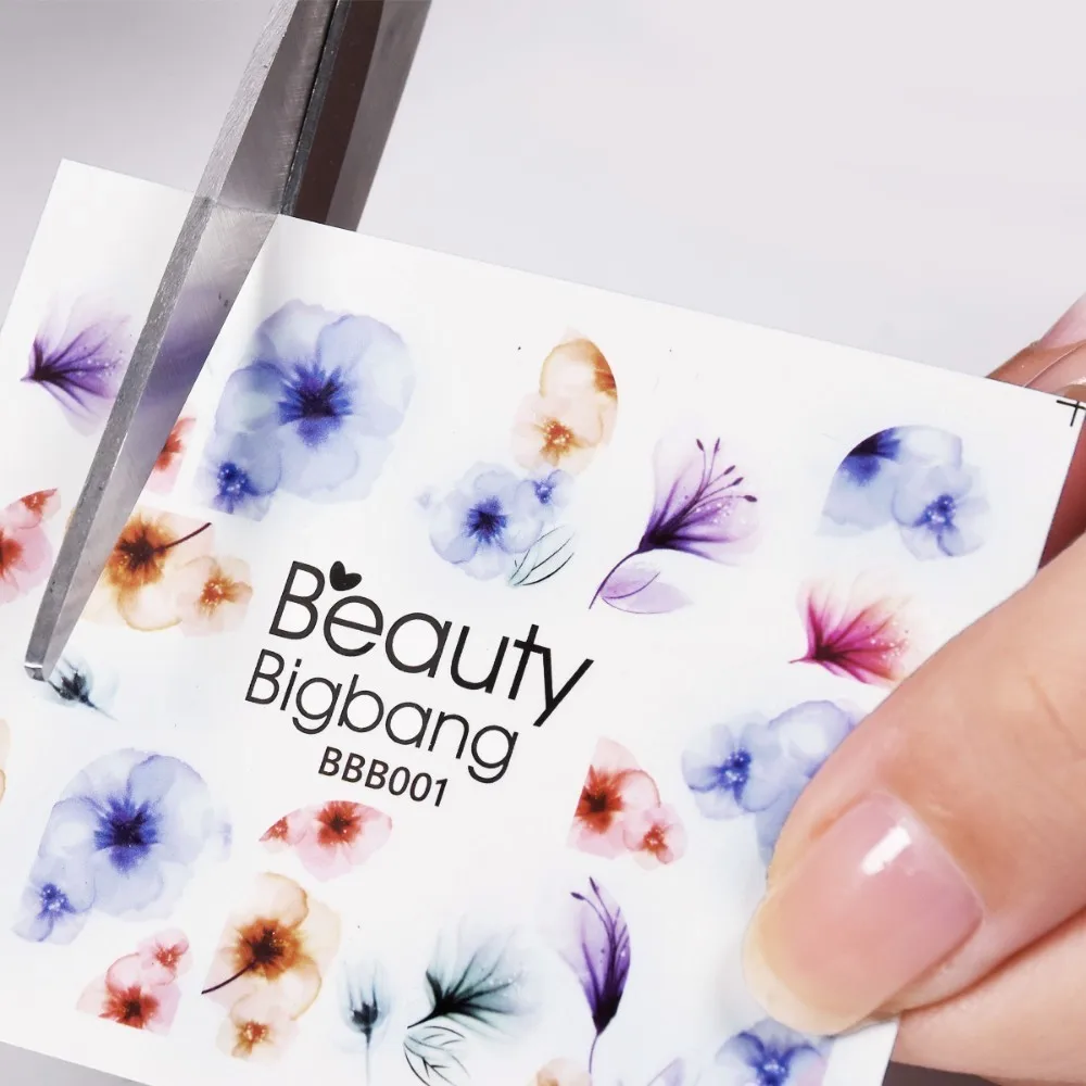 BeautyBigBang водяные наклейки для ногтей 1 шт. мороженое Десерт форма дизайн DIY наклейки для ногтей s Шарм украшения для ногтей BBB006