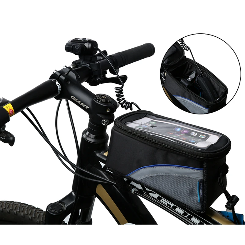 WEST BIKING 800LM передняя фара для велосипеда головной светильник регулируемый
