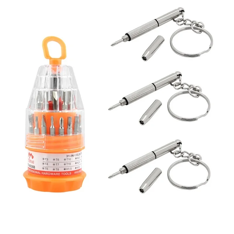 3 шт. Отвертка Набор прецизионных очков телефон компьютер камера шлицевая
