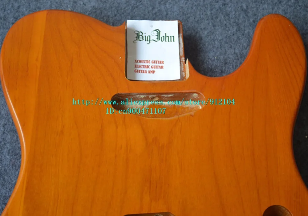 Бесплатная доставка Новый Большой Джон одна волна электрогитара Олдер тело для