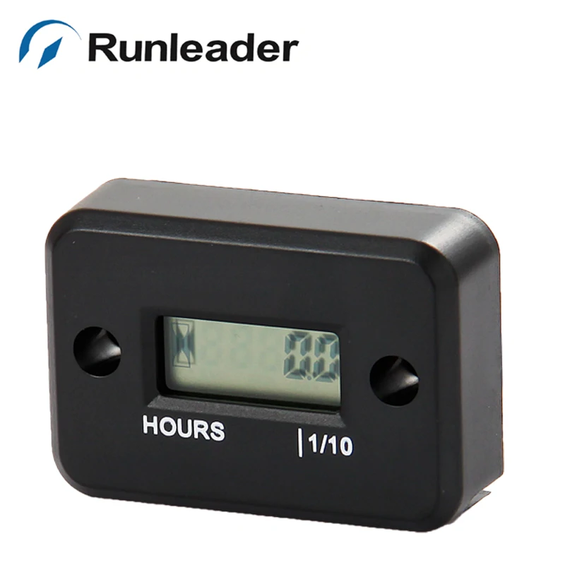 Runleader HM006A Индуктивная вода сопротивляется цифровым часомер, счетчик Мотокросс ГАЗ двигатель