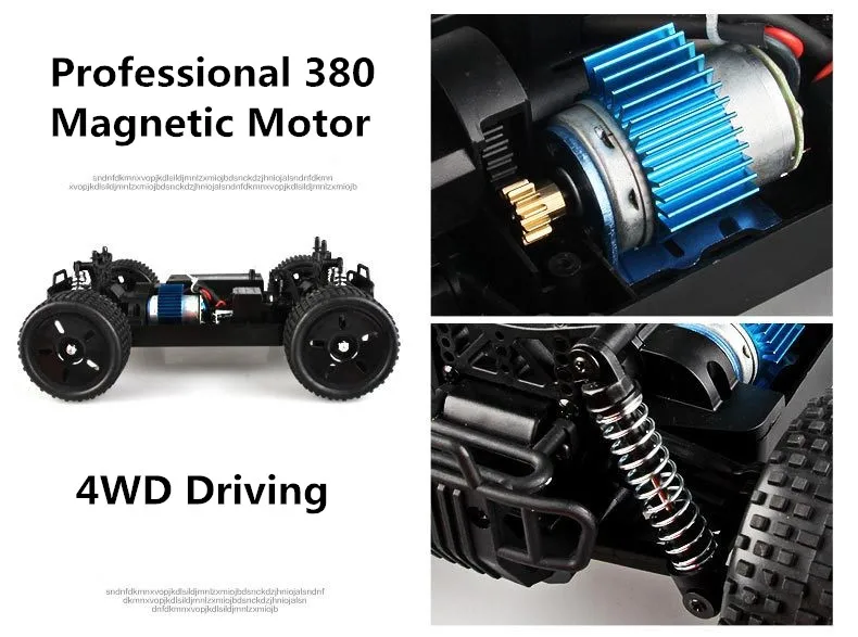 Новый стиль дистанционного управления Гоночная машина bot игрушка 747 2 4 г 1:16 4WD