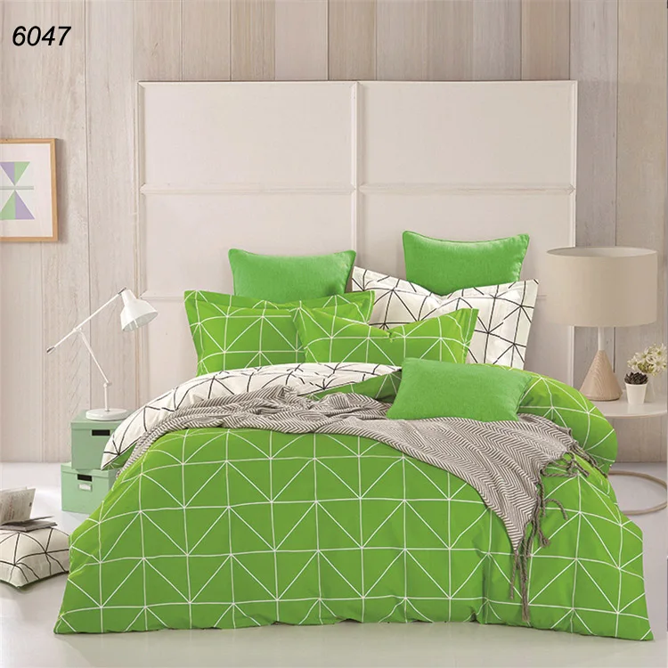 Оранжевая ткань из чистого хлопка 4 шт. постельных принадлежностей Краткая