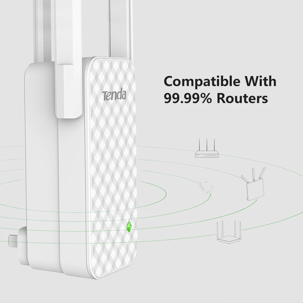 Tenda A12 Wi-Fi ретранслятор Беспроводной расширитель диапазона расширение AP приема запуска английская Россия прошивка