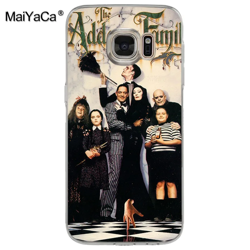 MaiYaCa среда Addams семейный Топ подробный популярный чехол для телефона samsung galaxy s8 s7
